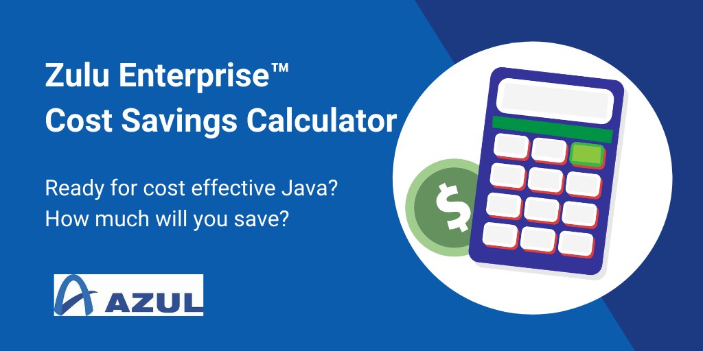 AzulSystems's tweet image. Just think — timely #security updates, enterprise-grade support, and 100% open source #Java. All at price points substantially below Oracle. What’s not to like? bit.ly/3h19OGu  #SwitchToAzul #JDK #JVM