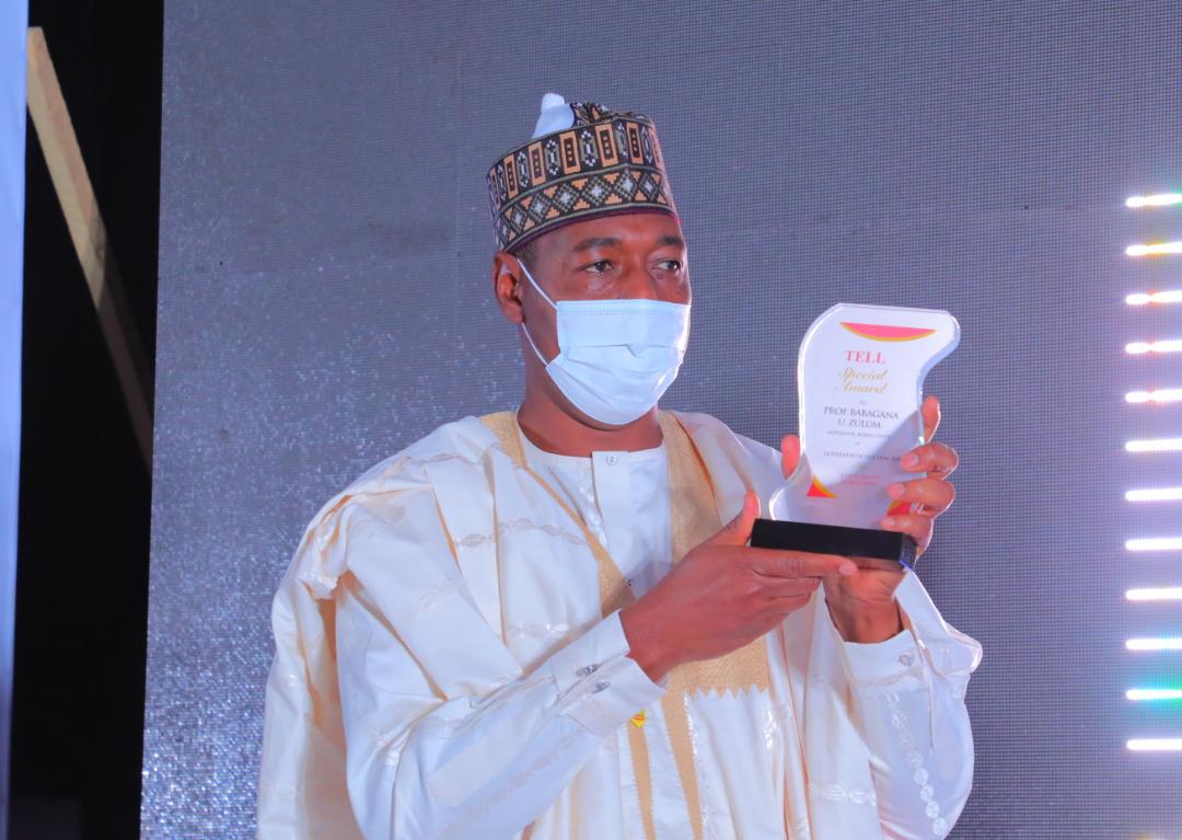 GovBorno's tweet photo. Tell magazine surprises @ProfZulum with Nigeria’s Governor of the year award

... ‘Why Borno Governor won our award’ - Nosa Igiebor https://t.co/6juWf40xS2 https://t.co/rt8xoLXSBv