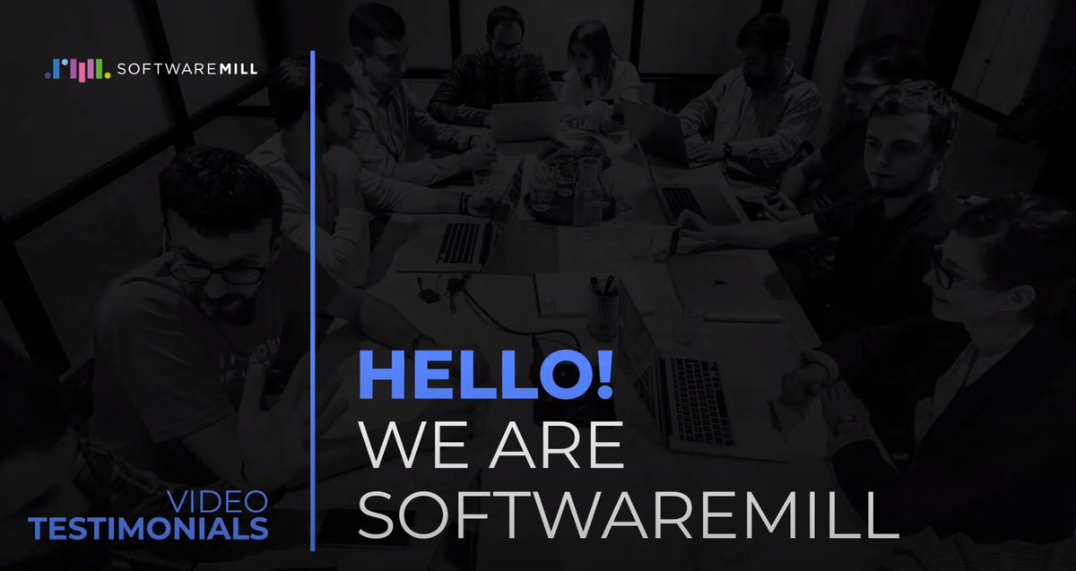 softwaremill's tweet photo. We’re lucky to have so many great customers! 🍀

It’s even better when we receive a video testimonial from one of them, check it out: https://t.co/nMyF1XQXMA

#WeAreReady #softwaredevelopment #SoftwareMill #B2B https://t.co/JeS7tSGmGs