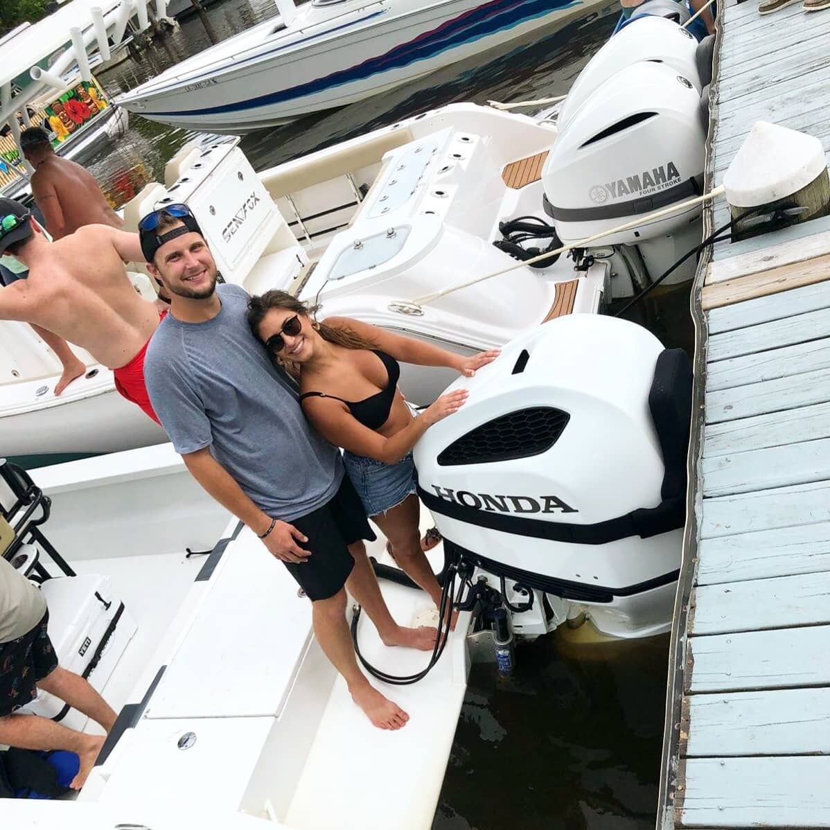 TheMotorMonkey's tweet photo. Our Motor Monkey family is growing!  

#honda #outboardmotor #manchac #weekend #riverrunning #funday #CenterConsole #Outboards #dockside #friendsandfamily #Summertime #betteronaboat #WeekendVibes #BoatLife https://t.co/dPtFqeKbna