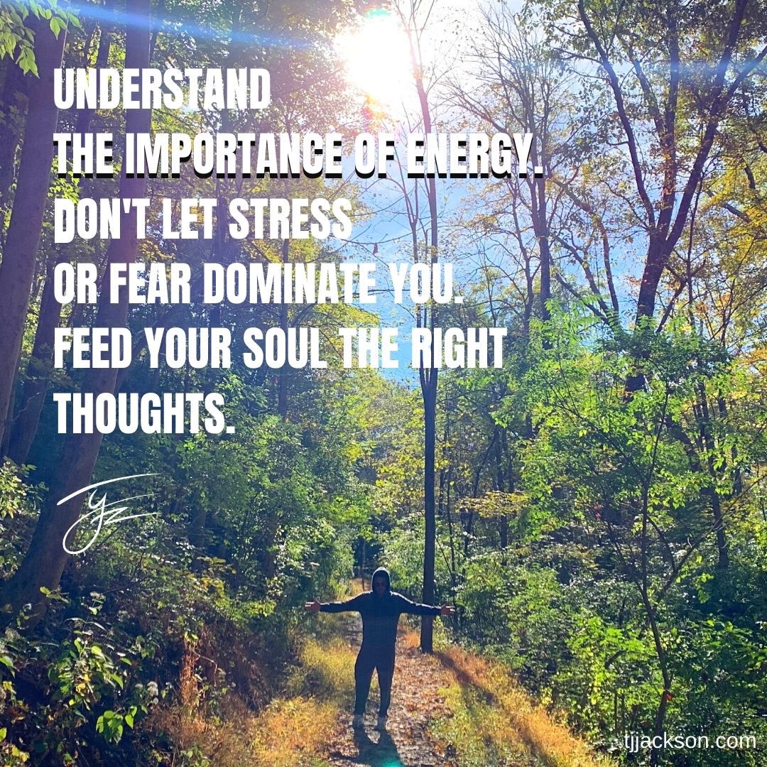 tjjackson's tweet photo. Understand the importance of positive energy. Surround yourself with it because plays such a big role on who we are and how we feel. ⚡️ #mondaymotivation https://t.co/r9Us2vdNfA