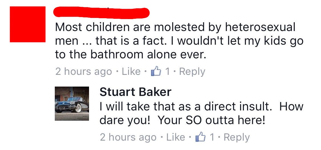 Why I Left the  #Squidbillies FandomIn 2017,  #UnknownHinson went on a huge rant about trans people & gender neutral bathrooms. I was devastated. It showed me that he truly does believe in these horrible things, & I couldn’t support the main actor of my favorite show. 15/20