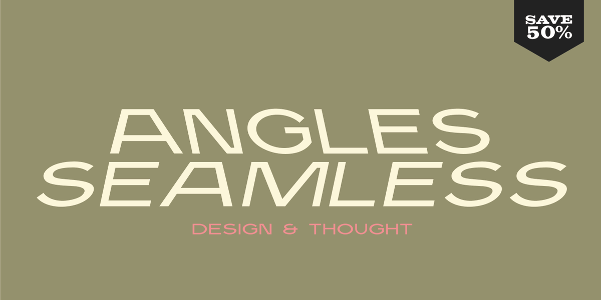 MyFonts's tweet photo. Thoma Kikis’ angular Chartreux comes to us from @teknike and is a perfect distillation of Mid-Century typography. It’s 50% off during this week’s ongoing Type Through the Eras sale: https://t.co/9TCwTRwgHs #typeeras https://t.co/9YG4eCDB6w
