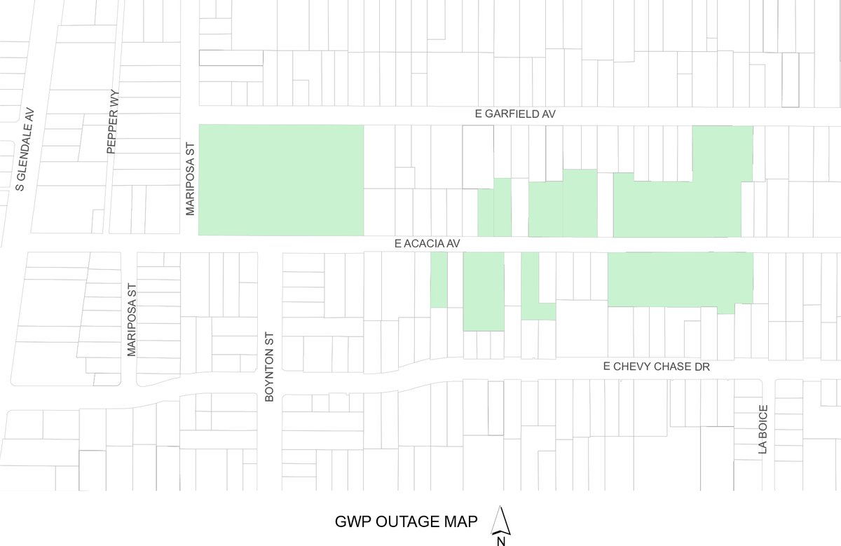 Glendale Water Power On Twitter Due To Expected High Temps Tomorrow We Are Postponing A Scheduled Power Outage On Tue August 18 For Some Customers On Acacia Ave And Garfield Ave