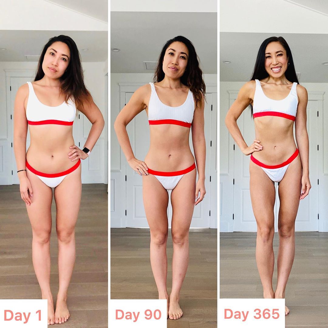 ❤ Cassey Ho ❤ on X: It's been 365 days since I made the decision to get in  the best shape of my lifel. I've been working with a Registered Dietitian to