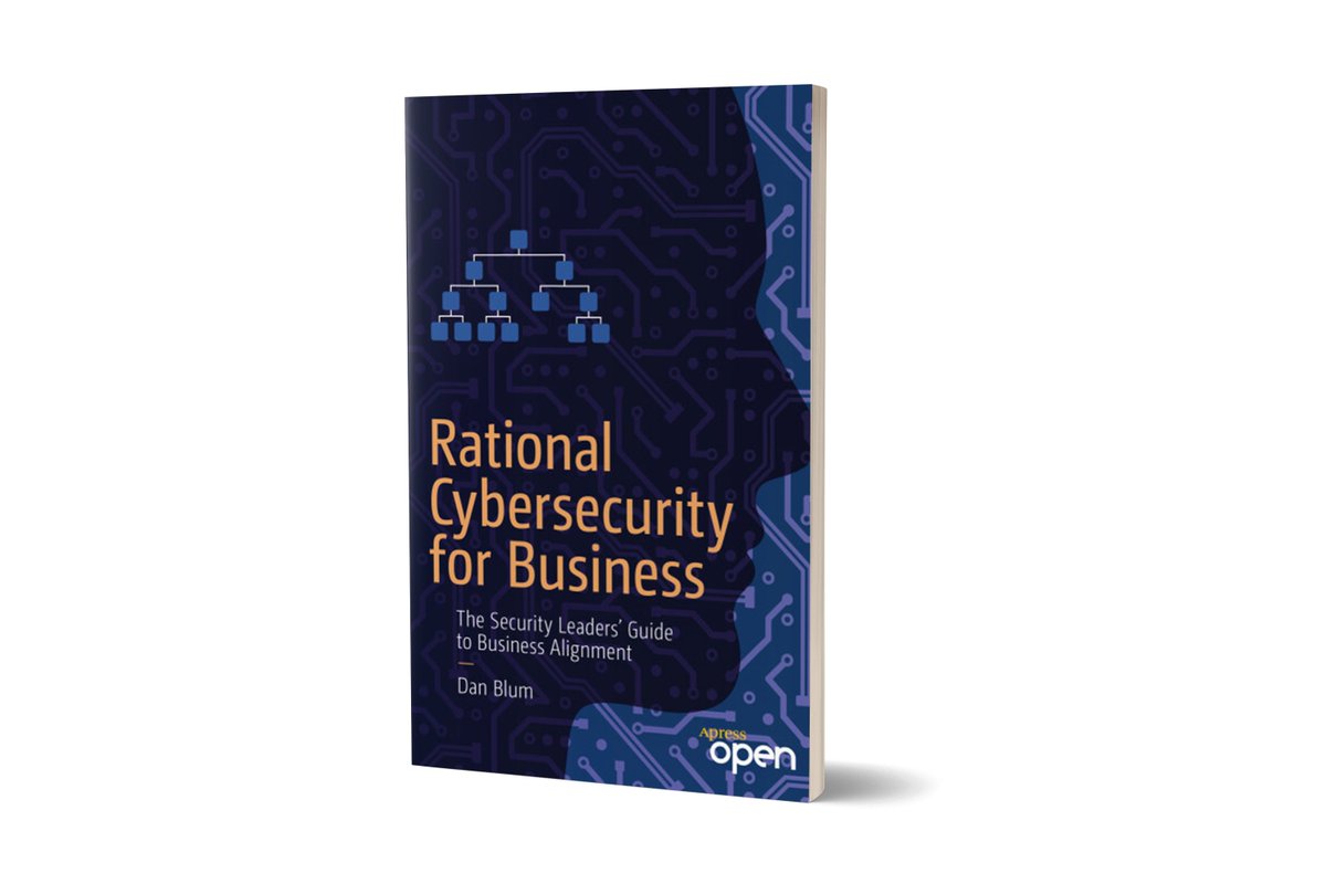 Finally! Here it is - an open source Security Leaders' Guide to Business Alignment. And thanks to all the #cisos and others I interviewed who carry on the #cybersecurity & #riskmanagement mission. Please share! 
apress.com/gp/book/978148…
@Apress @SpringerNat_RD @SN_OAbooks