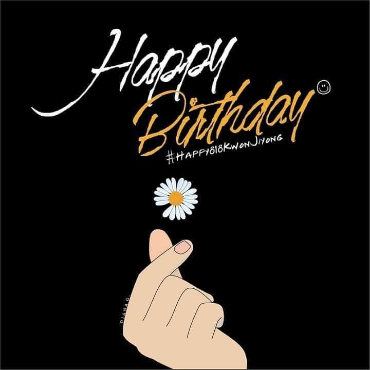 DyanGd2's tweet photo. Happy birthday  
생일 축하 해요 
#Happy818KwonJiyong https://t.co/C1431otDjb