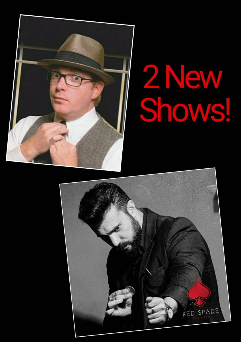 RedSpadeTheater's tweet image. We are THRILLED to announce 2 NEW VIRTUAL SHOWS!

♠️ Family Show with The Amazing Derek
♦️An Evening of Magic with Derek Ostovani

#thingstodowithkids
#virtualdatenight
#virtualmagicshow