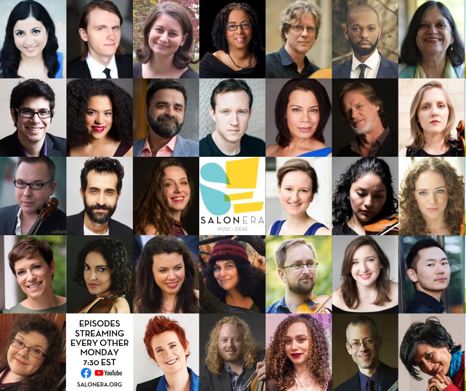 We are exactly one week from the debut of SalonEra! Starting August 24th, Join every other Monday for music and conversation with these beautiful artists! ow.ly/FKas50B0SXO