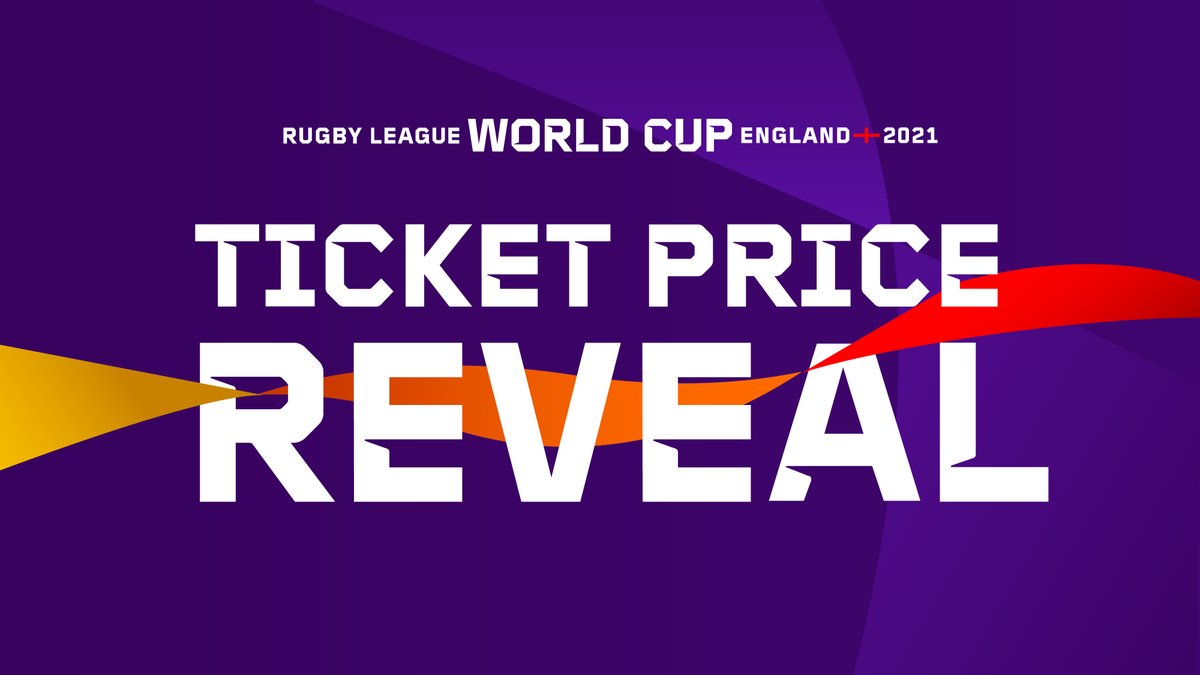 ⏰ 4 days and counting...

📱 Tune in to our social channels this Friday to find out the #RLWC2021 ticket pricing structure!