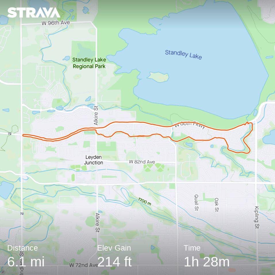 DrACadle's tweet photo. I started off walking, but ended up running and (surprise!) I completed a 10k this morning!  Felt SO good to get outside and move my body in the cooler weather this morning!

#getoutside #nevermissamonday #coloradorunner #coloradorunning https://t.co/piwEbPsnlc