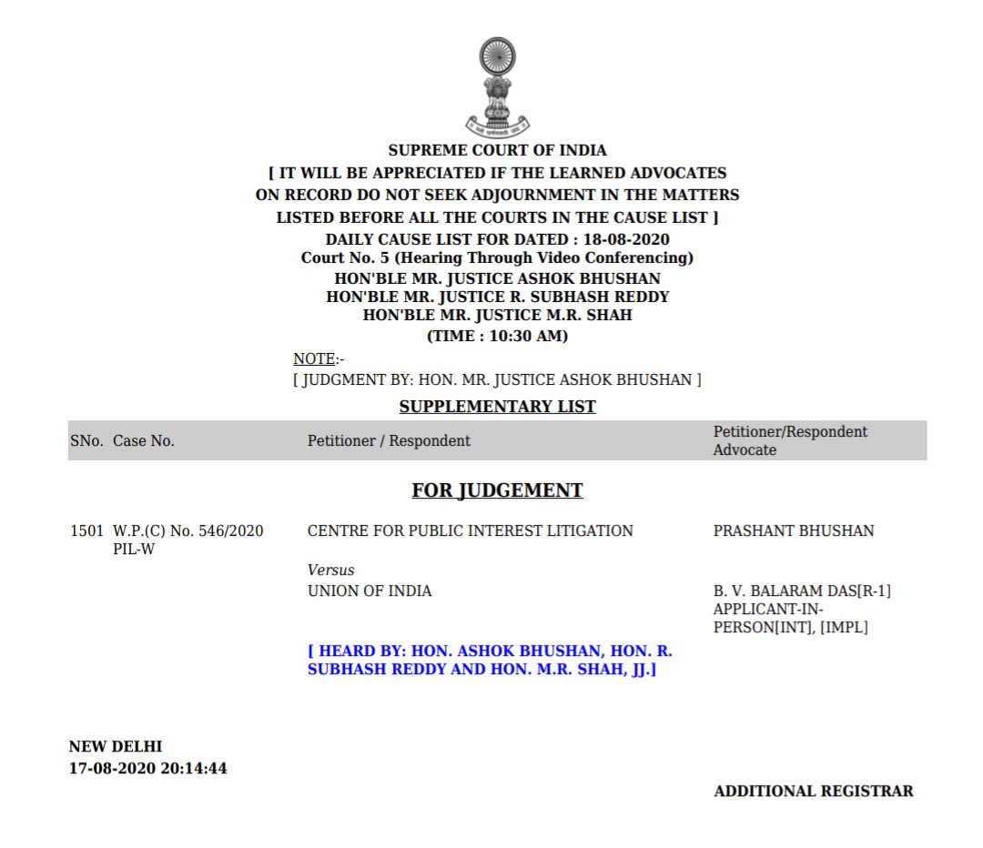 Live Law Sc To Pronounce Judgment Tomorrow At 10 30 Am On A Petition Seeking Transferring Money In The Pmcares Fund To The National Disaster Relief Fund Ndrf The Judgment Will