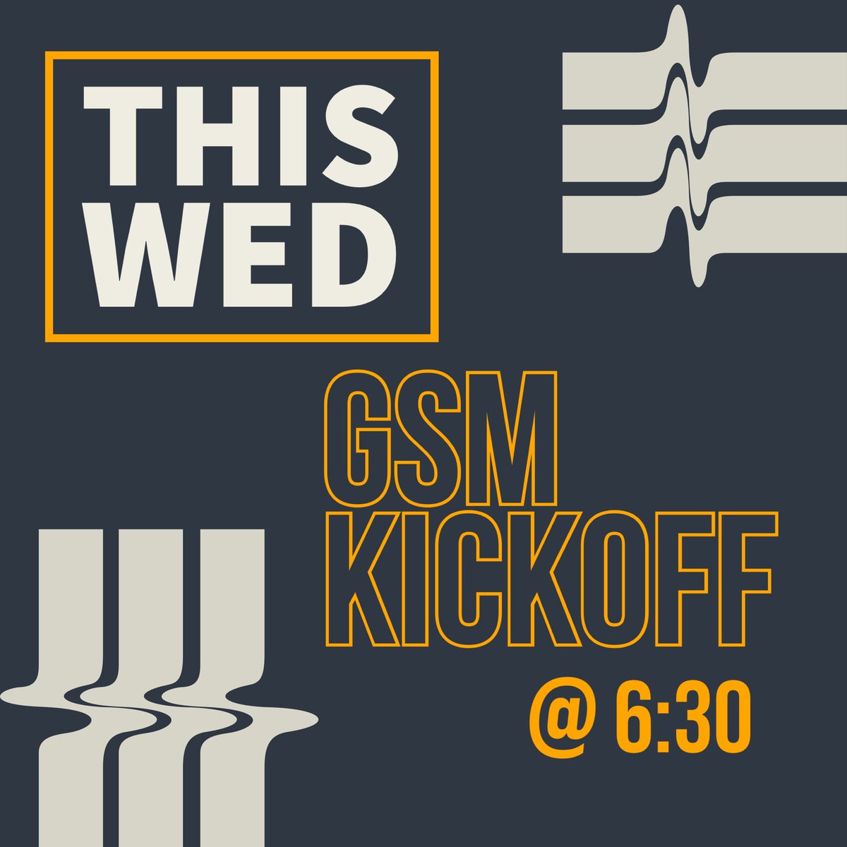 GSM_Life's tweet photo. We’ll see you on Wednesday @ 6:30! https://t.co/Y1MIBHInOx