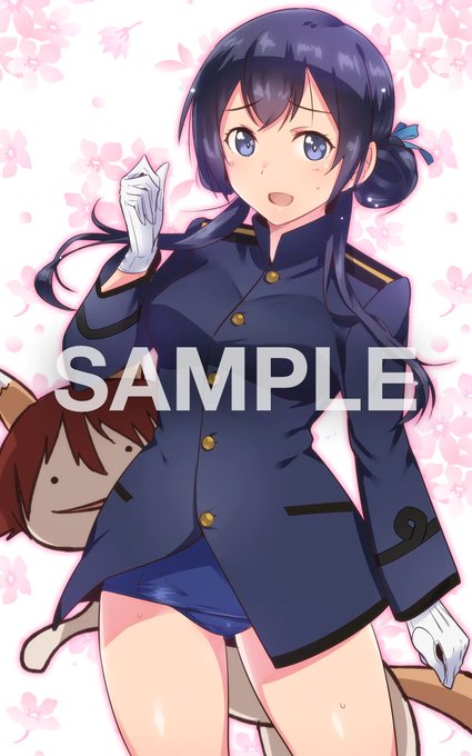 skebから
『編隊少女の鳩森 美羽(ハトモリ ミウ)をストライクウィッチーズの服部 静夏コスでお願いします。』 