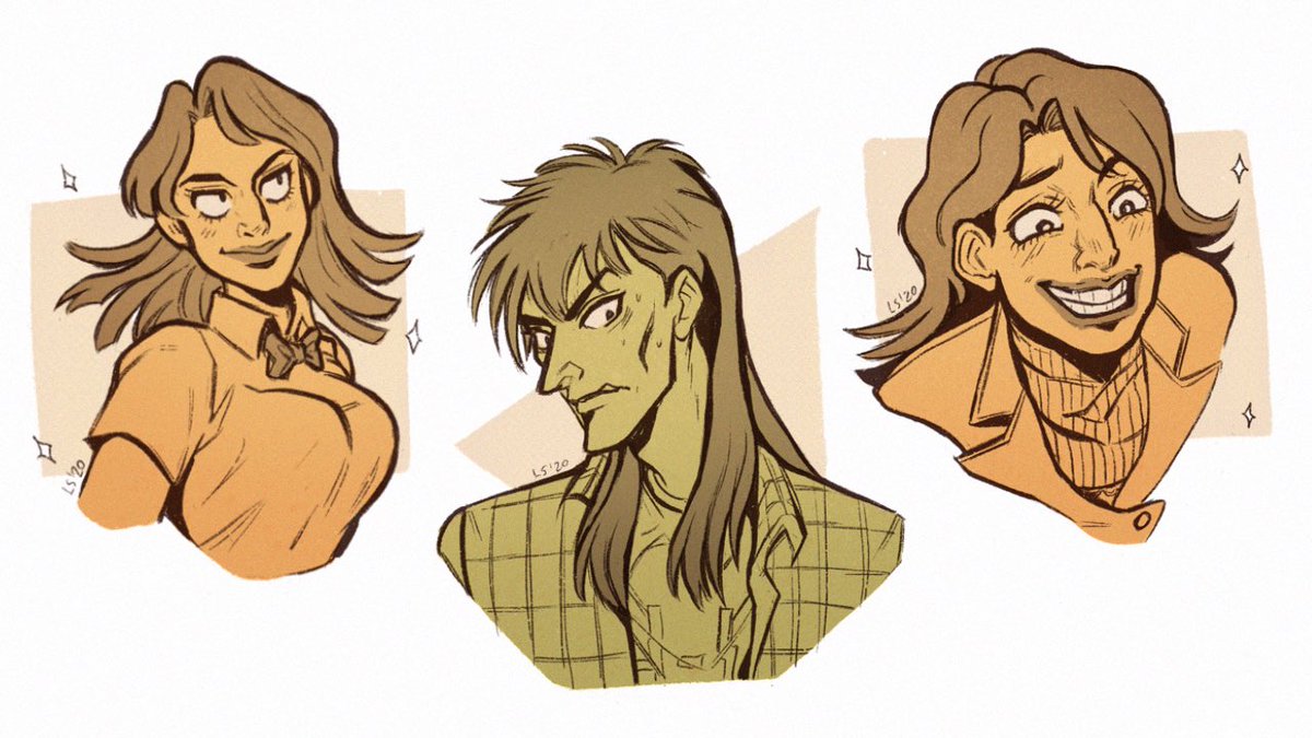 ls_sketchu's tweet image. 🧡💛Mikoko &amp;amp; Kaiji doodles💛🧡
I wanna draw more FKMT character sketches like these, so you’re free to comment 😉✨

#kaiji #mikoko #fkmt #lssketchu