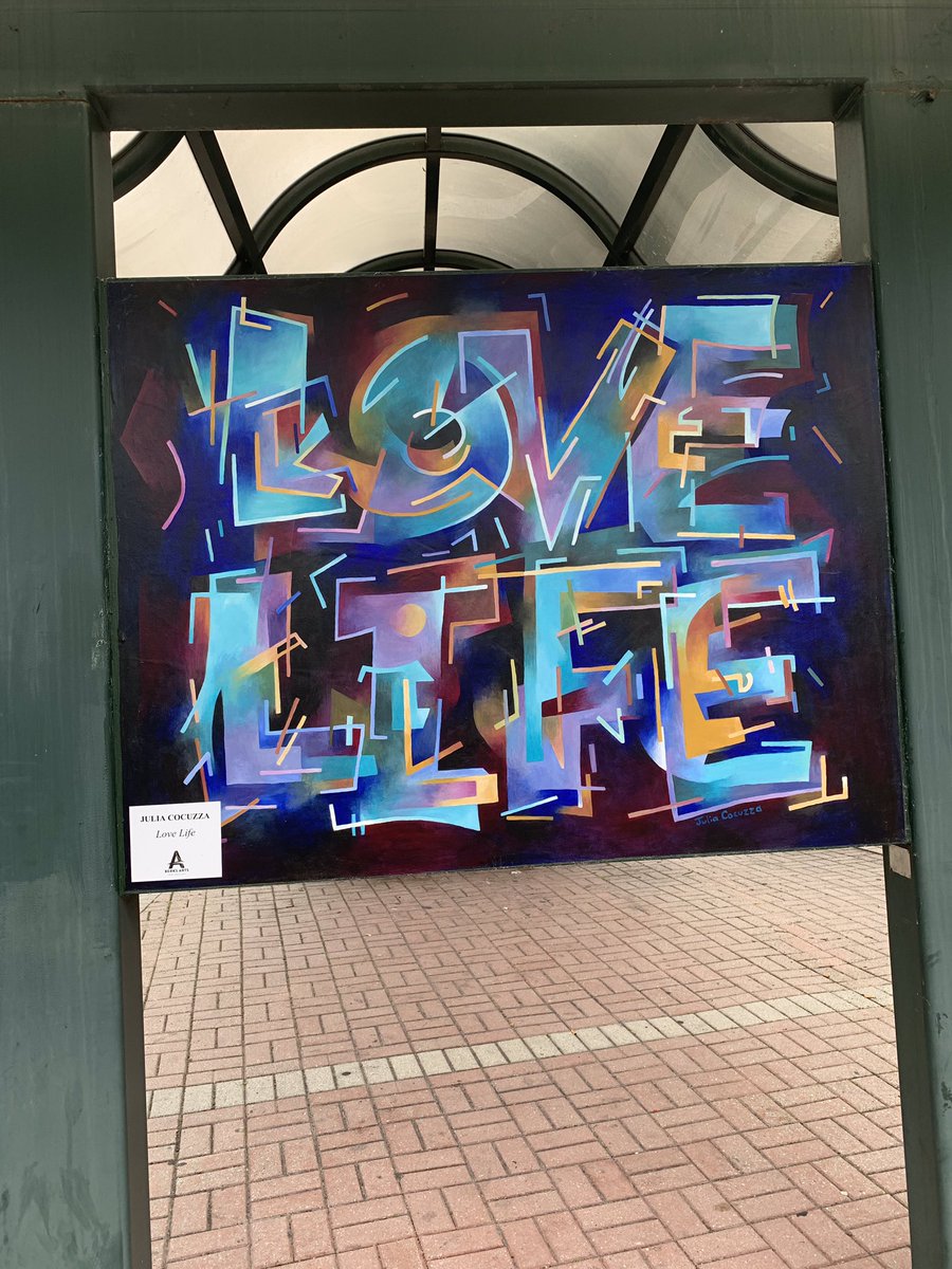 juliacocuzzaart's tweet photo. “Love Life” now living in Downtown Reading, 5th &amp; Penn. @BerksArts @downtownreading @GreaterReading @bartabus @cityofreading #readingpa #lovelife #publicart #muralart https://t.co/baLnvi95eZ