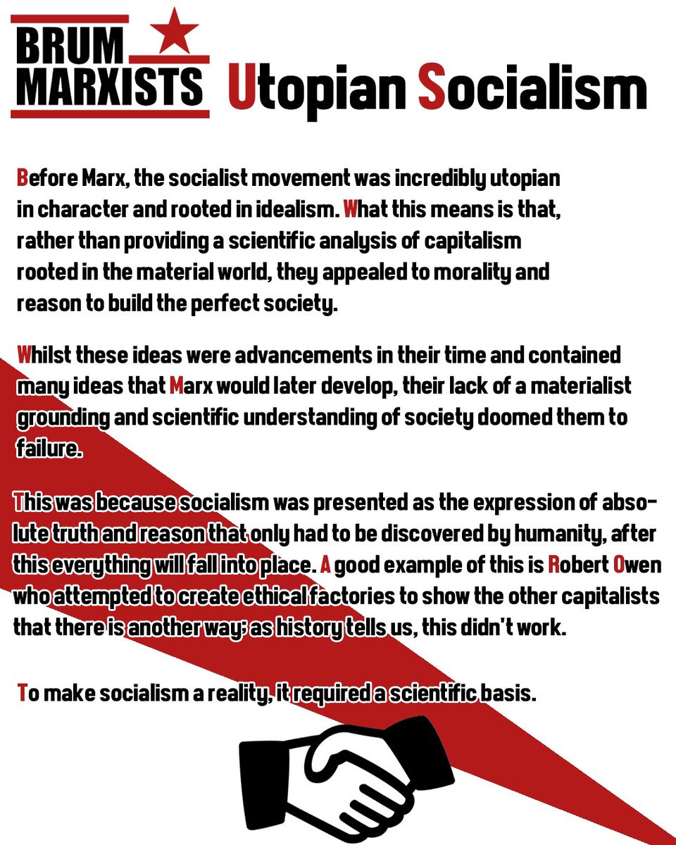 1. Utopian Socialism2. Scientific Socialism3. Reform or Revolution?4. Ethical Consumption