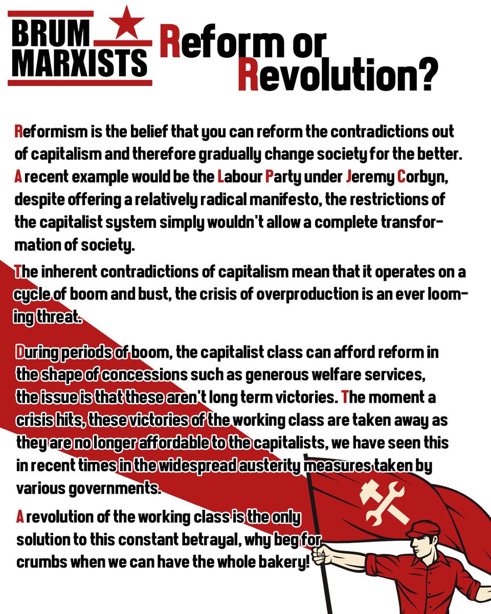 1. Utopian Socialism2. Scientific Socialism3. Reform or Revolution?4. Ethical Consumption