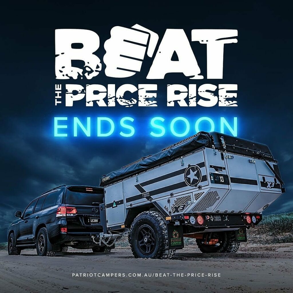 Exploration_Out's tweet photo. The clock is ticking! Place a deposit before August 31, 2020 on any of our camper trailers to lock in current pricing! BEAT THE PRICE RISE! 

Find out more - link in bio

#patriotcampersusa #patriotcampers #explorationoutfitters https://t.co/G52aueBSXy https://t.co/hSoLZrFfCJ