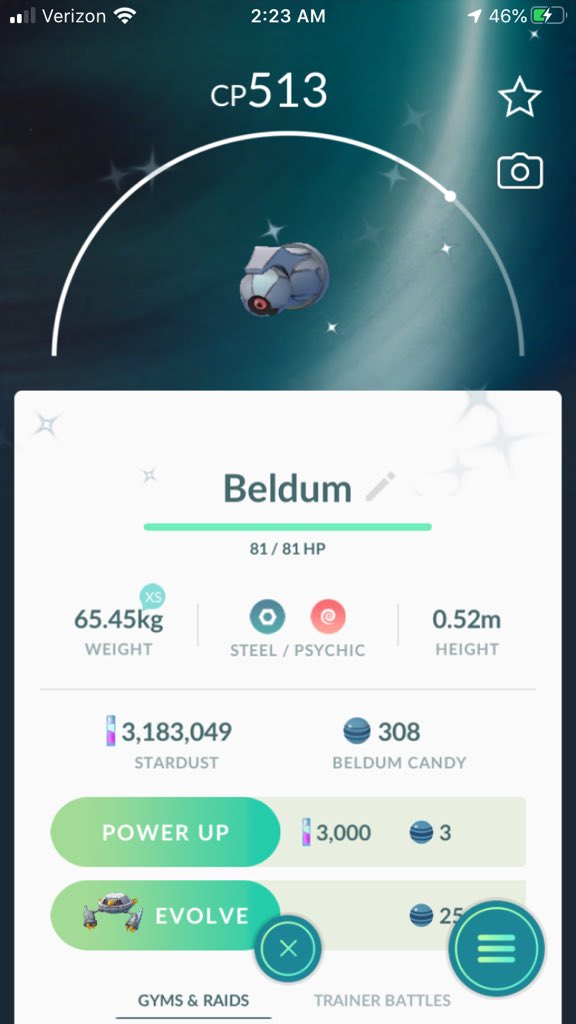 SpiderStaryu's tweet photo. I also was able to find a shiny Sentret, shiny Jigglypuff, and a shiny Beldum all at home! And outside, I was able to hatch a shiny Igglybuff! All unexpected, but very grateful for em! #pokemongo #enigmaweek #sentret #jigglypuff #igglybuff #beldum #pokemon #shinypokemon (2/5) https://t.co/0B5rc5lauL