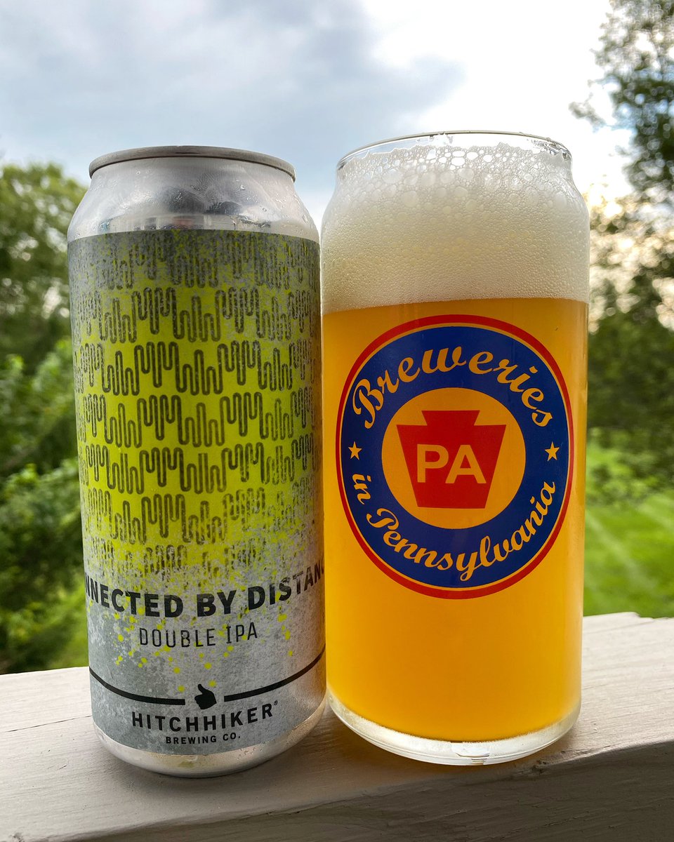 Monday’s are always rough. They’re a lot better with a beer from @Hitchhikerbrew.

What are your favorites from Hitchhiker?

Connected By Distance • 8.8% DIPA • Brewed with Lotus & Motueka hops

#breweriesinpa #pabeer #hitchhikerbrewing