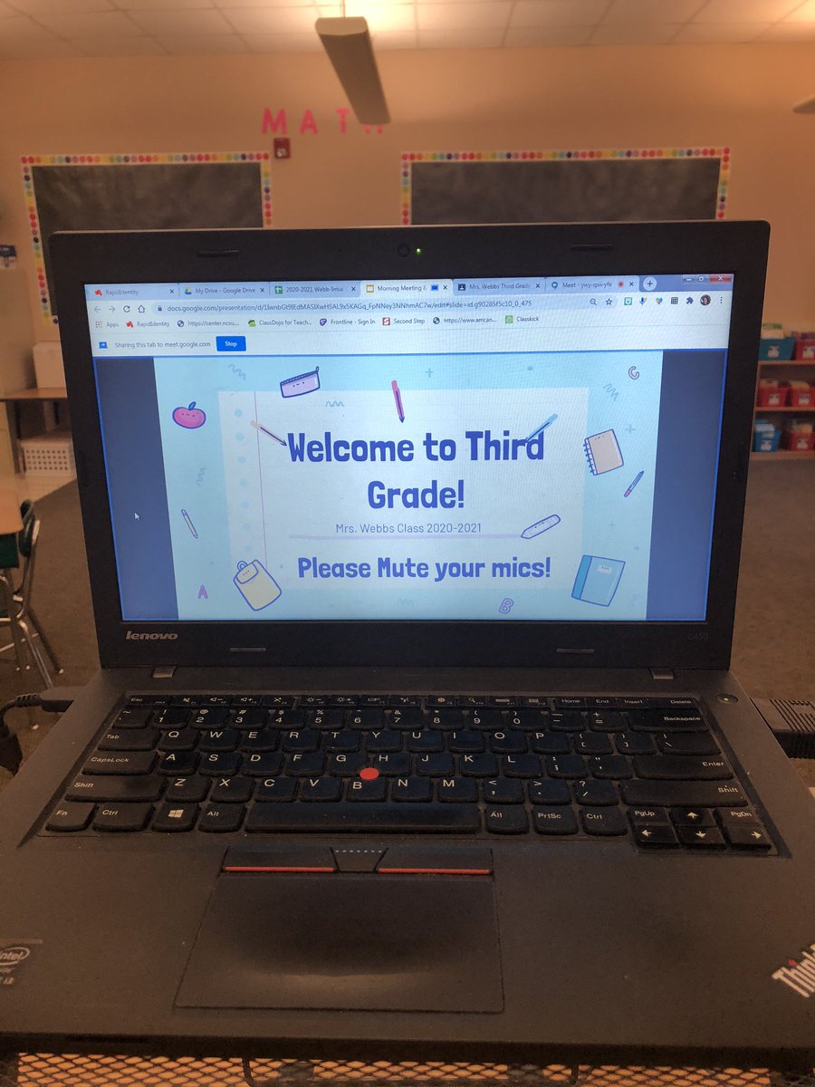 The best thing about learning is that it can be done from anywhere! All of my stingrays showed me this today! Congrats <a href="/CedarForkES/">Cedar Fork</a> stingrays on navigating a great first day of school!
#wcpss #leadinglearners #viruallearning