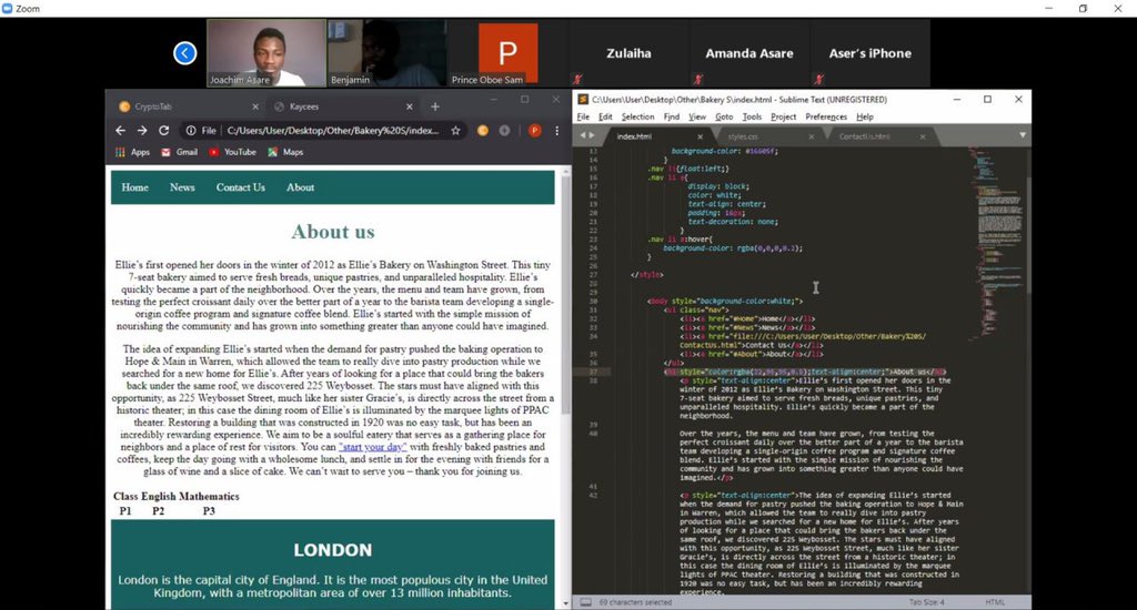 CreationUnite's tweet image. A sneak peak into one of our coding classes😌
What are you waiting for?
Join the creation unite family today.
#ilovecoding
#thefutureisnow
#technology