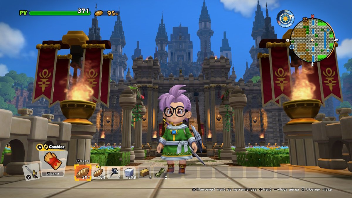 liquidmetalslim's tweet photo. Visited @pkpkPONP 's island. One of the absolute best. Superb and huge buildings, full of details. #DQB2 #NintendoSwitch https://t.co/846HdWPcMm