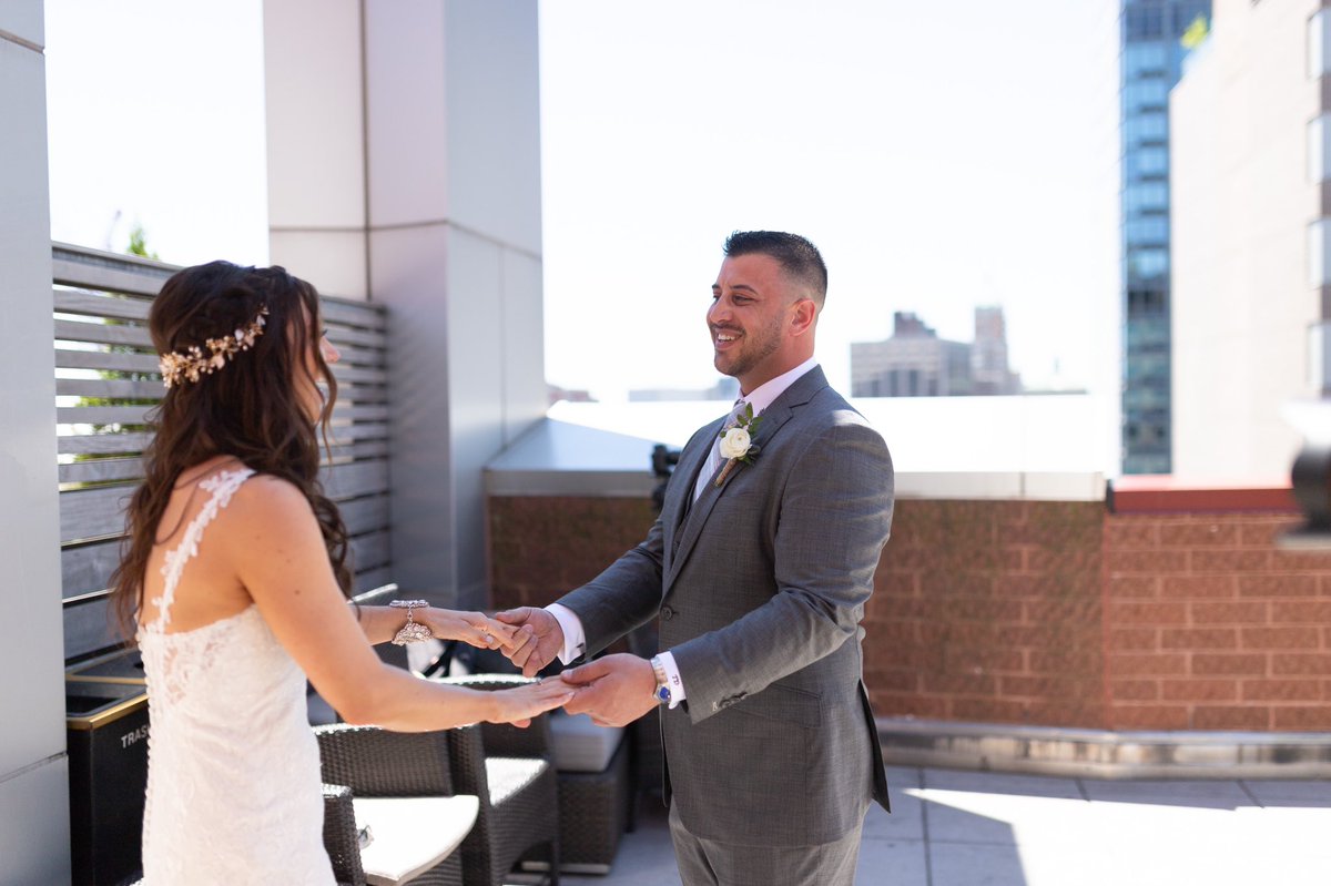 First look....yay or nay?  I vote YES!!  Comment and tell me where you stand on the first look! 
.
#unruffled #unruffledli #weddingplanner #nyweddingplanner #brooklynwedding #uniqueweddings #brideandgroom #nybride #coolbride #firstlook #yesplease #getmetococktailhour
