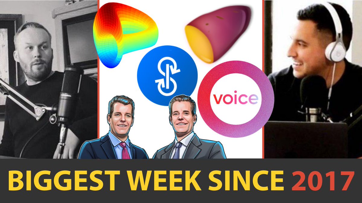 WildWebPod's tweet image. Another All-Time High for Live Chatters on #Layer1Live!

This week Dimitry, Q, and the #LADZ discuss:

- $YAM / $CRV / $YFI recaps
- Measuring @voicesociaI success after launch
- @stoolpresidente going full #Bitcoin degen
..and much more!

⬇️FULL EPISODE⬇️
youtu.be/S6-HcDJ04qE