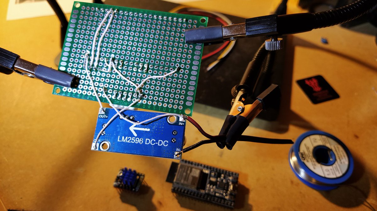 a_kind_of_space's tweet photo. I love soldering, it's a kind of meditation for me. This will be the next #esp32 #focuser, this time for @pbaumg. Check it out https://t.co/zSa95swssh https://t.co/T7YdYm8ZDj
