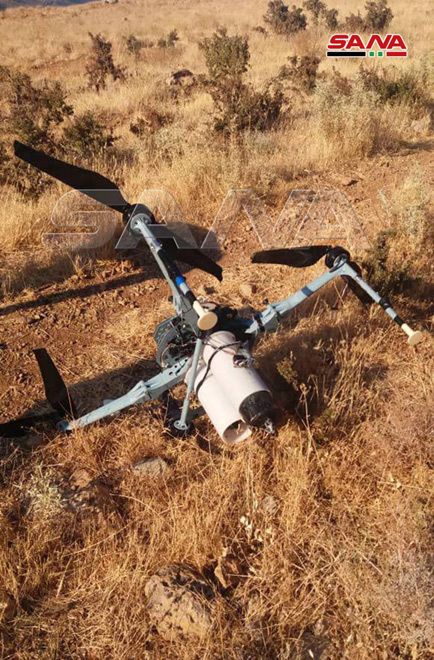 Syrian authorities dismantle terrorist drone in Quneitra and find several pounds of C4 buff.ly/2LIcRG5