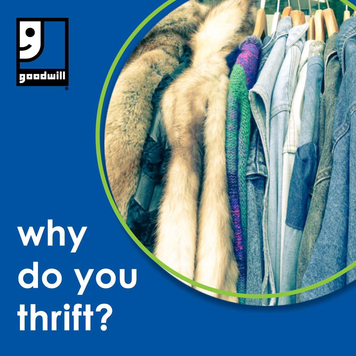 Today is National #ThriftShopDay!

Why do you thrift shop at #Goodwill?

👉 Is it to scout great deals?
👉 Is it to reduce waste by reusing items?
👉 Is it to support Goodwill's mission? (More here: sogoodwill.org/about/mission-…)
👉 Is it the thrill of the FIND?

Let us know! #thrifty