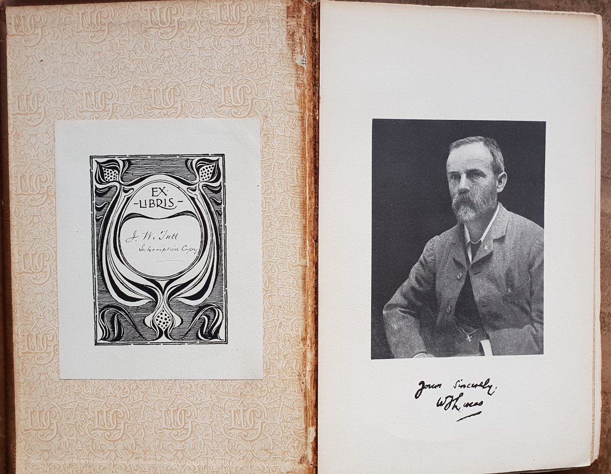 The earliest monograph on British Dragonflies, by W J Lucas, was published in 1900. It has coloured lithographic plates and an ornate embossed cover. This subscription copy belonged to the great Victorian/Edwardian lepidopterist J W Tutt
