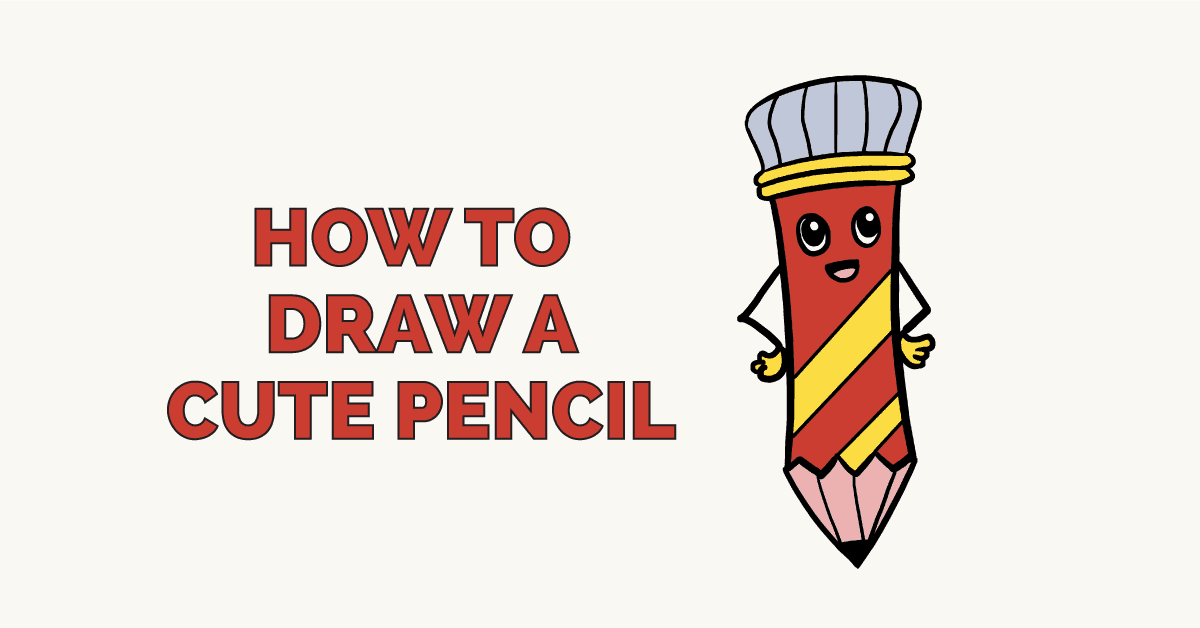 How to Draw a Pencil - Easy Drawing Tutorial For Kids