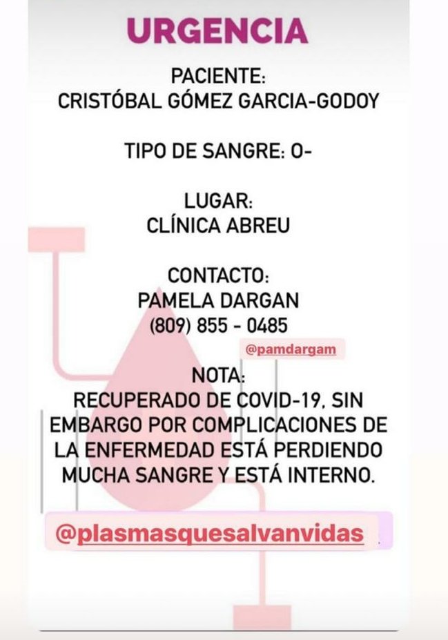 Elaine_Lama's tweet photo. Atención:
Si no puede donar, se agradece RT https://t.co/4Rn3ehb3mK