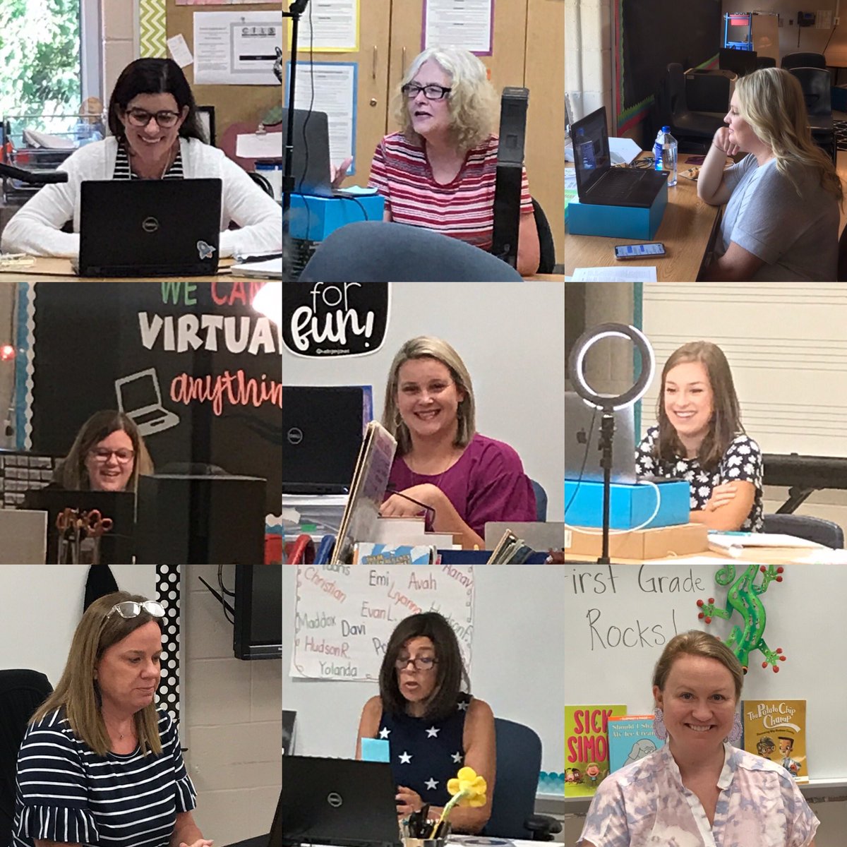ArnetteKelli's tweet photo. Here’s a handful of the amazing teachers that worked so hard today! #eastsideeaglepride https://t.co/ZXpm940F6Z