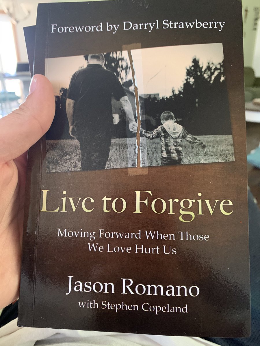 jakepolk15's tweet photo. Thanks for the book @JasonRomano! Looking forward to reading it! #LiveToForgive https://t.co/VwVneNbrW6