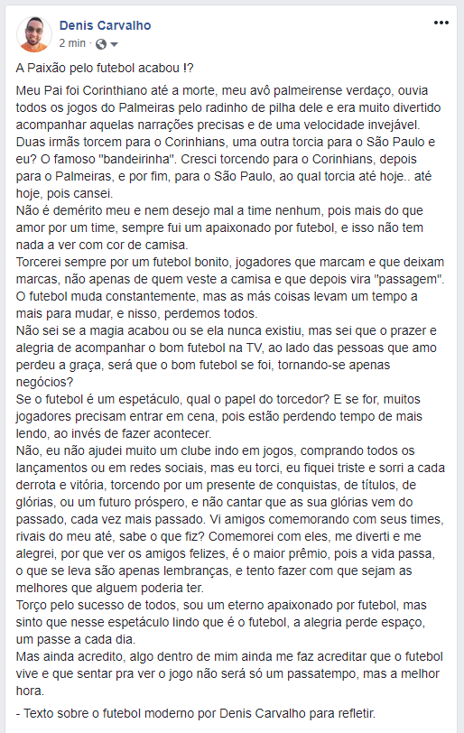 DenisFSCarvalho's tweet photo. @boliviazica @andrizek @SaoPauloFC @Esp_Interativo @CLamentaveis @Palmeiras @Corinthians https://t.co/5Hk8Qudvef