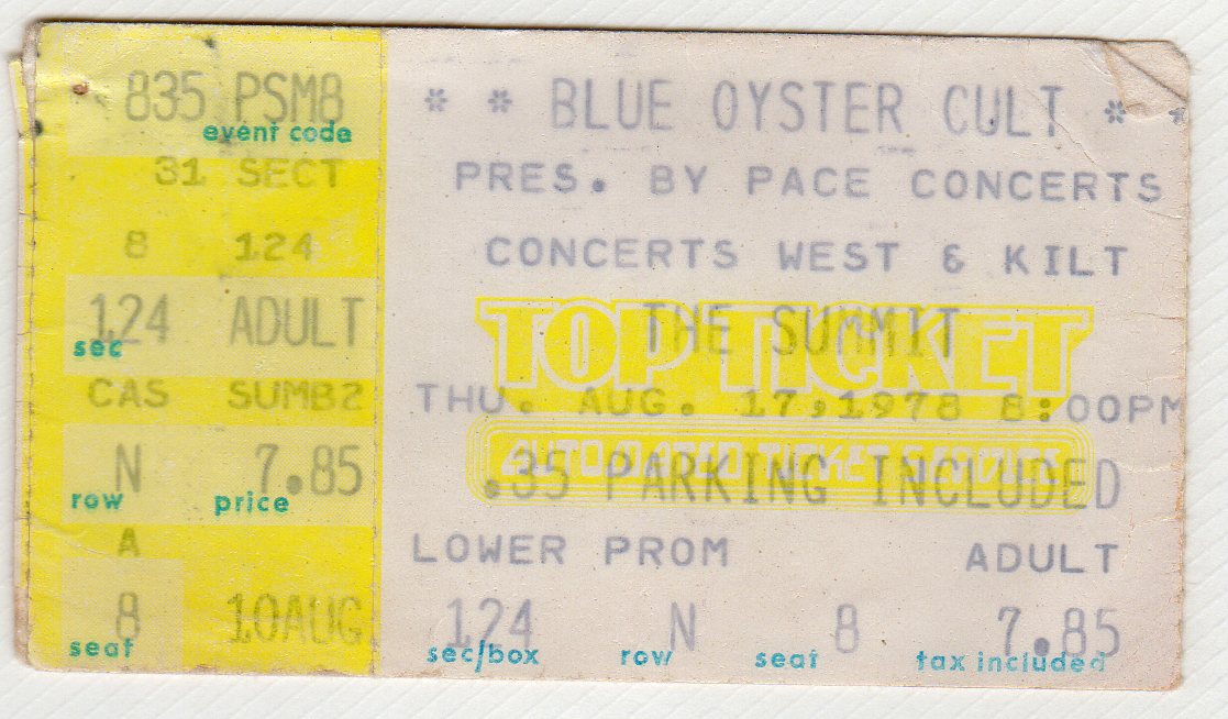 42 years ago
Blue Oyster Cult concert
The Summit
Houston, TX

@theamazingBOC
@buckdharmaBOC
@JoeRockStar

#blueoystercult
#buckdharma
#ericbloom
#albertbouchard
#allenlanier
#joebouchard