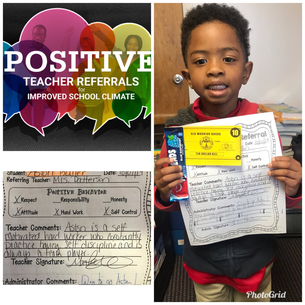 AlphaLearns's tweet photo. ALA Throwback: Some of our ALA scholars who’ve displayed some warrior awesomeness by earning Positive Referrals! Good choices lead to Great leaders! #alascholarsrock ❤️ https://t.co/Si2ryyNYPl