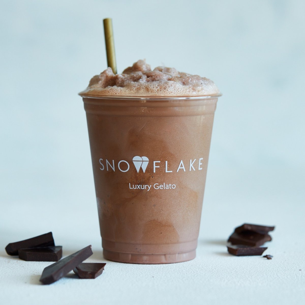 Can't beat our classic chocolate frappé 🍫#servinghappiness