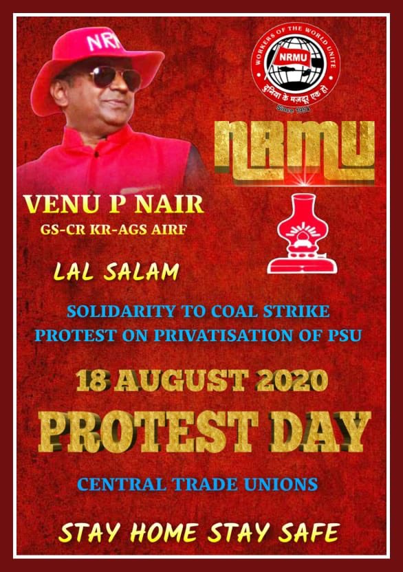 Venu Nair (@venupnair_nrmu) on Twitter photo 