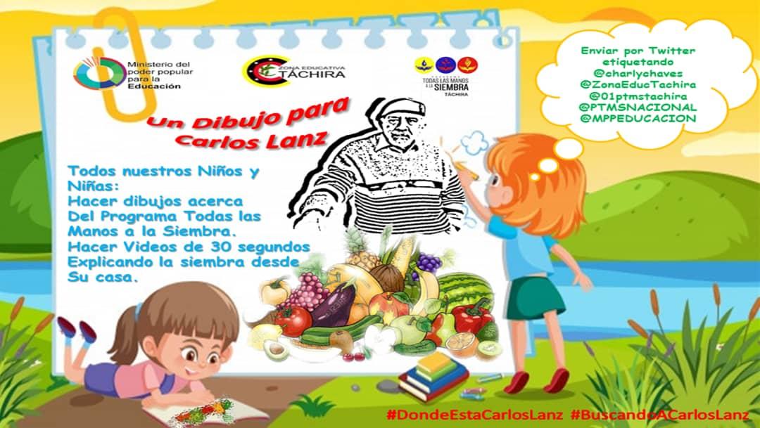 Vamos niños de mi querido municipio Guasimos hacer un bonito video de la siembras que tienes en casa con ayuda de padres,  CADA FAMILIA UNA ESCUELA EN VACACIONES TACHIRA