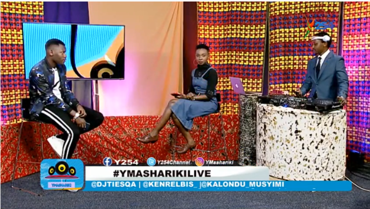 Y254Channel's tweet photo. Ati @KenRelBis_ anasema ngoma ya Tanasha Donna na Masauti haijamguza sana... wewe unafeel vipi?

#YMasharikiLIVE https://t.co/ojOvlSXs8r