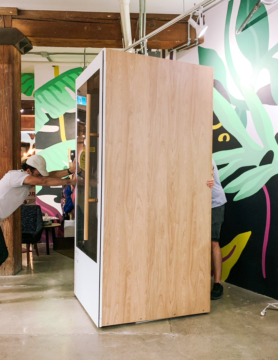 bygoodgorilla's tweet photo. We have things in place so we can see (the top half of) your faces again😷 Space reconfigurations, face coverings, sneeze guards, hand sanitizers, antimicrobial filters are implemented as part of our approach towards re-opening. See you soon! NO TOUCHY AIR-FIVE ✋! https://t.co/ZZ78rIaheg