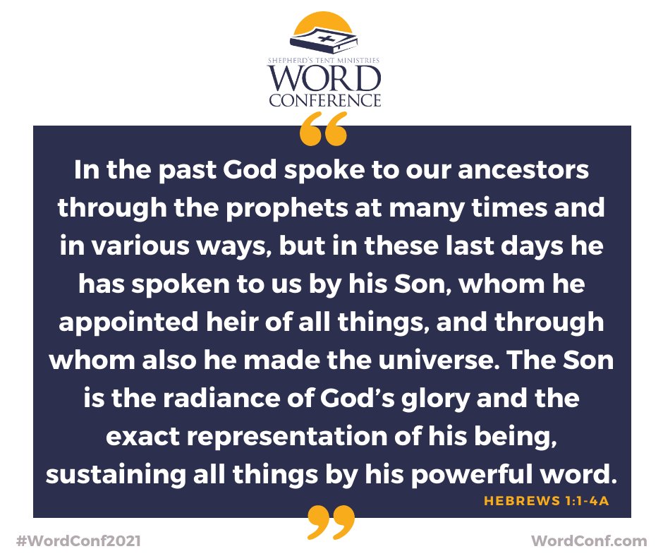 Word_Conference's tweet photo. #LetTheBibleSpeak https://t.co/DTfaLO7Wo3