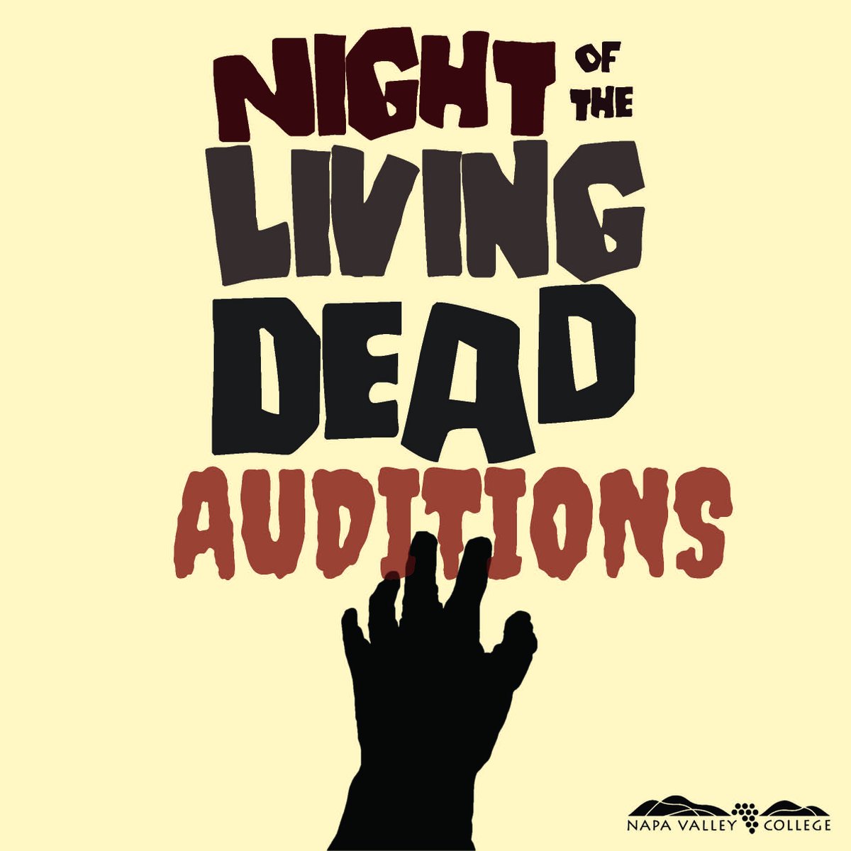 NVCPerforms's tweet image. Want to be in our spooky cast for our virtual production of Night of the Living Dead? We're accepting video auditions through August 30th ☠️

To learn more, visit performingartsnapavalley.org/auditions-nigh…