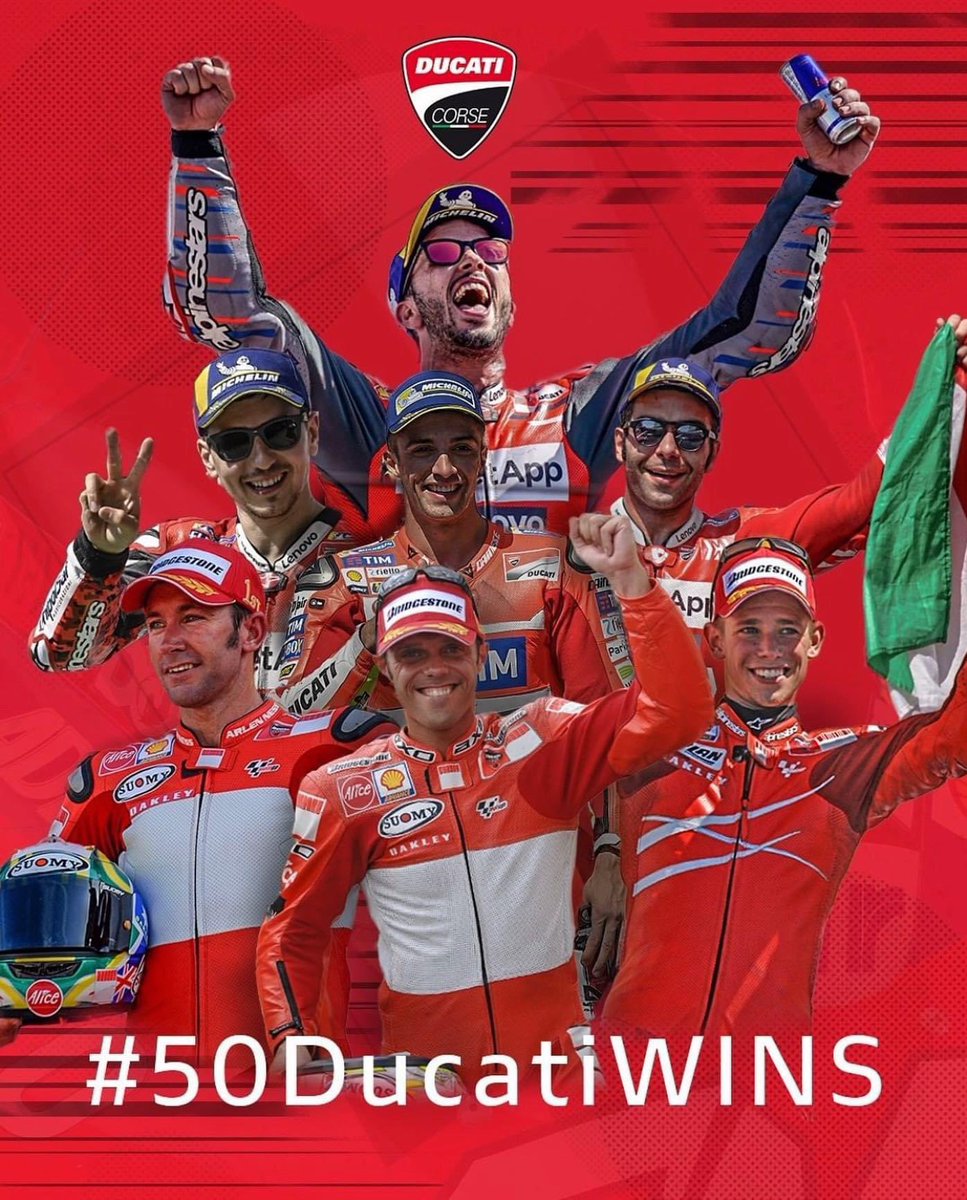 arunisms's tweet image. So fantastic! Congratulations to @ducaticorse  and everyone who has been a part of the @DucatiMotor family. Bravo!! And grazie mille @AndreaDovizioso 👏🏽👏🏽👏🏽