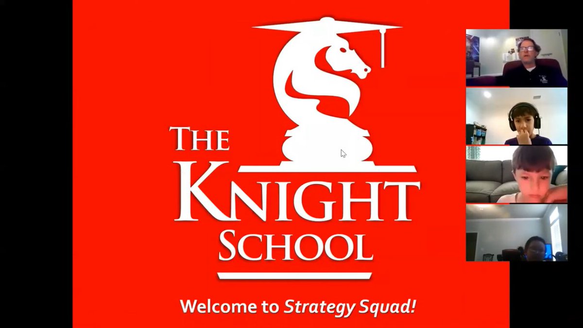 tks_houston's tweet photo. Introducing #STRATEGYSQUAD! Today in #Houston, #ChessKids are gathering online for the first day of the new and improved #TKS #WebCamp! There are still a few available spots! Sign up today! #LinkInBio!
.
.
#OnlineActivitiesForKids #ElementaryLearning #KidsOfHouston https://t.co/ErhMmrs1sp